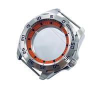 ROUREOX Caja Reloj 44 mm Bisel Cuenta Atrás Acero Cristal Zafiro Compatible con Movimientos NH36 NH34 para Seiko Prospex Samurai - 3