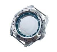 ROUREOX Caja Reloj 44 mm Bisel Cuenta Atrás Acero Cristal Zafiro Compatible con Movimientos NH36 NH34 para Seiko Prospex Samurai - 2