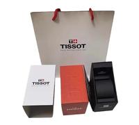 ROUREOX Caja Reloj Coleccionista Diseño Plegable Único Cofre Almacenamiento Negro Soporte Display Accesorios para Tissot Le Locle