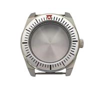 ROUREOX Caja Reloj Diver NH35 NH36 43mm Acero Inoxidable, Zafiro Bisel Aluminio Rehaut, Piezas Mod para Tudor Pelagos/Seiko Mod - 2