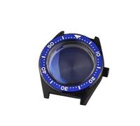 ROUREOX Caja Reloj Estilo Herencia 41mm Asas Rectas Sin Guarda Corona Cristal Burbuja 28.5mm Esfera NH35 Automático para Seiko 62MAS-6 41MM