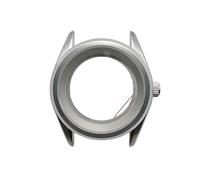 ROUREOX Caja Reloj Estilo Herencia Clásica 39.5mm Bisel Liso Cristal Zafiro Banda Acero Movimiento Automático NH35 Piezas para GS Heritage-4 39.5MM