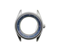 ROUREOX Caja Reloj Estilo Herencia Clásica 39.5mm Bisel Liso Cristal Zafiro Banda Acero Movimiento Automático NH35 Piezas para GS Heritage-1 39.5MM