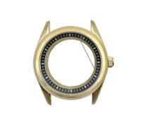 ROUREOX Caja Reloj Estilo Herencia Clásica 39.5mm Bisel Liso Cristal Zafiro Banda Acero Movimiento Automático NH35 Piezas para GS Heritage-8 39.5MM