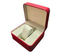 ROUREOX Caja Reloj Individual Elegante, Estuche Almacenamiento Madera, Organizador 1 Ranura, Soporte Expositor Sólido para Tocador for Omega Constellation Collection