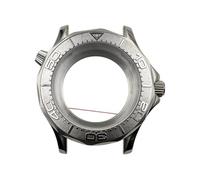 ROUREOX Caja Reloj Resistente Agua 30ATM 41mm Esfera Grande 31mm Cristal Abombado Corona Roscada Movimiento NH35 Piezas para Omega Seamaster Diver 300M-6 41MM