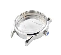 ROUREOX Caja Reloj Vestir Vintage 33mm 39.5mm Cristal Cúpula Alta Fondo Exposición Movimiento Automático NH35 4R35 Piezas para Seiko Presage “Cocktail Time”-1 33MM