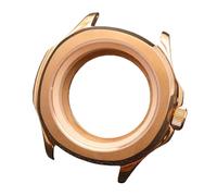 ROUREOX Carcasa Reloj Acero Inoxidable 39.5mm Bisel Fijo Cristal Zafiro Anillo Capítulos NH35 NH70 Mecanismo DIY Kit Reparación para Pilot Mod/Smooth Bezel Diver-18 39.5MM