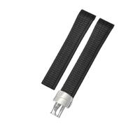 ROUREOX Correa Reloj Silicona Suave 21mm, Banda Caucho Deportiva Impermeable, Pulsera Goma Repuesto Cierre Acero para Patek Philippe Aquanaut-A2