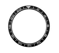 ROUREOX Inserto de Bisel de Cerámica 40,5mm Repuesto - Aro de Reloj Genérico para Accesorios de Modding DIY y Piezas - A2