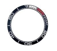 ROUREOX Inserto de Bisel de Cerámica 40,5mm Repuesto - Aro de Reloj Genérico para Accesorios de Modding DIY y Piezas - A5