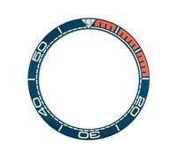 ROUREOX Inserto de Bisel de Cerámica 40,5mm Repuesto - Aro de Reloj Genérico para Accesorios de Modding DIY y Piezas - A7