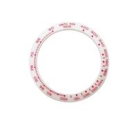 ROUREOX Inserto de Bisel Taquímetro Cerámico 39.3mm, Anillo de Reloj Recambio Protector Esfera para Rolex Cosmograph Daytona 116500-A10