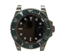 ROUREOX Kit Caja Reloj Diver 40mm Zafiro Bisel Cerámico, Movimiento Miyota 8215 ETA 2836 Mingzhu 2813 para Rolex Submariner/GMT-Master - 4