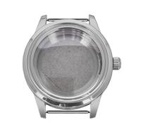 ROUREOX Kit Caja Reloj NH35 NH36 39mm Acero Pulido Fondo Visto, Correa Piel Cierre Mariposa, Movimiento 4R 7S para Grand Seiko/Seiko Presage - 1 39MM