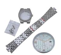 ROUREOX Kit Mod NH35 NH36 39.5mm Caja Acero Inoxidable Integrada, Zafiro Piezas Mod para Rolex Datejust/Royal Oak/Tissot PRX - 9
