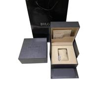ROUREOX Set Caja Reloj Negra Cuadrada Organizador Ranura Única Cojín Acolchado Bolsa Transporte Manual Estuche Set para Bvlgari BB