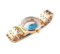 ROUREOX Set Caja Reloj Pareja 33mm 39.5mm Brazalete Acero Cristal Mineral Abombado Movimiento NH35 NH36 Piezas Modding para Seiko Presage “Cocktail Time”-2 39.5MM