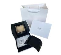 ROUREOX Set Caja Reloj Repuesto Rollo Viaje Negro Embalaje Exterior Blanco Organizador Almacenamiento para IWC Da Vinci