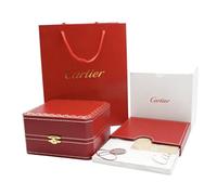 ROUREOX Vitrina Exhibidora Reloj Ranura Única Exterior Cuadrado Rojo Forro Suave Soporte Protector Presentación para Cartier Panthère