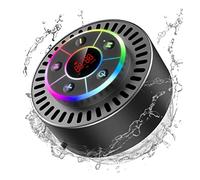 Rous BañO Impermeable IPX7 Altavoz Bluetooth Subwoofer Altavoz PortáTil con Radio FM Barra de Sonido Manos Altavoz de Coche