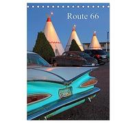 Route 66 (calendario de mesa 2026 DIN A5 alto), calendario mensual CALVENDO