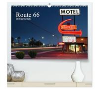Route 66 im Südwesten (hochwertiger Premium Wandkalender 2026 DIN A2 quer), Kunstdruck in Hochglanz: Die Route 66, auch Mother Road genannt, genießt ... Teilstück der Route 66 im Südwesten der USA.