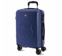 ROUTE 66 - Maleta Cabina 55x40x20- Maletas de Viaje - Maletas de Viaje Cabina Apta para Ryannair- Trolley Equipaje para Avion Resistente con 4 Ruedas de 360º y candado numérico