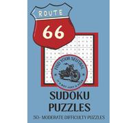 Route 66 Sudoku: Puzzle Book: 50+ Road Trip Themed Puzzles for Adults and Teens | 6 x 9 | Easy to Read, Moderate Difficulty