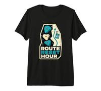Route Reset Hour Boulder Rocódromo Camiseta Premium