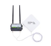 Router 4G KUMA CONNECT PLAY con ranura SIM desbloqueada - Router WiFi portátil de 150 Mbps con antena interior para casa oficina viajes - Kit hotspot de Internet móvil LTE - Plug&Play - 12V DC/240V AC