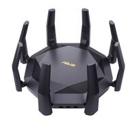 ASUS RT-AX89X AX6000 AiMesh router inalámbrico Ethernet Doble banda (2,4 GHz / 5 GHz) Negro