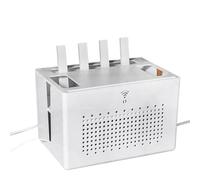 Router Box Hider - Double-Layer Breathable Cord Organizer Box
