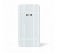 Router Cello Outdoor 4G LTE con Ranura SIM, Carcasa Impermeable y Antipolvo, WiFi 300 Mbps, Compatible con PoE, Router móvil Desbloqueado para hogar, Granjas, CCTV, Industria y Zonas remotas