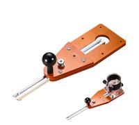 Router Circle Cutter - Ergonomic Ball Handle Adjustable Jig Tool | Steel Circle Cutting Template, Fits 62-64mm Diameter, Precision Router Guide for Woodworkers, Indoor, Outdoor