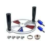 Router Circle Cutting Jig, 24,5 x 21 x 5 cm Track Rail Accurate Woodworking Tool | Thoughtful Design Router Jig - For Furniture Making Projects Construction Renovation Home Garage Carpentry