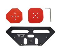 Router Corner Jig, Angle Radius Routing Templates, 9.68 Inches Arc Cutting & Guide Stencil, Aluminum Alloy Tools for Home Carpentry Projects, Furniture Edges, Woodworking Craftsmen