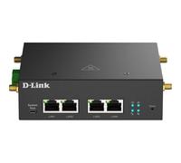 D-Link DWM-314-G Modem Router Industrial 5G VPN M2M, NR Robusto, Dual SIM, Gateway IoT, Monitoreo Remoto, SA, NSA, 4G LTE Cat 19, 4 Puertos GbE, Cliente OpenVPN/WireGuard, 9-36V CC