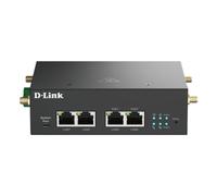 D-Link DWM-314-GP 5G M2M VPN PoE Router, Rugged Indutrial, 5G NR, IoT Gateway, Dual-SIM, monitoreo remoto, SA, NSA, 4G LTE Cat 19, 4 puertos GbE, 802.3at PoE+, OpenVPN/WireGuard Client, 48~57V DC