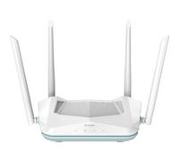 Router D-Link R15 Eagle Pro AI AX1500, Wi-Fi 6 1500 Mbps, WiFi Mesh Inteligente, Optimizador tráfico, Roaming, Puertos Gigabit, Control Parental Desde App, WPA3, Control Voz Alexa/Google