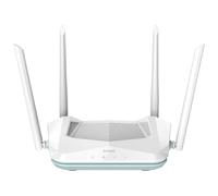 Router D-Link R15 Eagle Pro AI AX1500, Wi-Fi 6 1500 Mbps, WiFi Mesh Inteligente, Optimizador tráfico, Roaming, Puertos Gigabit, Control Parental Desde App, WPA3, Control Voz Alexa/Google