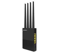 Router de doble banda 1200 Mbps 2,4 G+5 GHz RJ45 Wan/LAN Smart Access Point Router 4 x 5dBi Router de antena