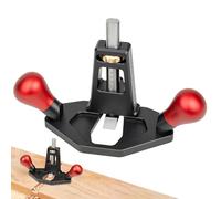 Router De Mano Para Carpintería,Dispositivo Ajustable De Ranura Con Anodizado | Herramienta Manual Y Portátil De Carpintería,para Carpinteros Hombres Mujeres Familia Amigos Producción Artesanal