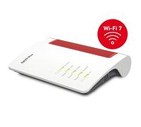 Router Fritz 5690 WiFi 7 GPON 5,76Gbps Doble Banda Ethernet Rojo Blanco