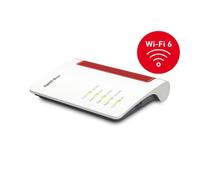 FRITZ!Box 5530 Fiber Edition Internation router inalámbrico 2.5 Gigabit Ethernet Doble banda (2,4 GHz / 5 GHz) Blanco