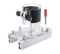 Router Guide - Trimming Machine Bracket For Woodworking Tasks | PP Aluminum Alloy With Adjustable Fastening Frame, Precision Grooving Support Tool, Carving Engraving Aid, Workshop Craft Setup