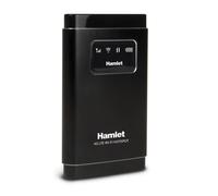 Router Hamlet HHTSPT4GLTE 4G WiFi 4 150 Mbps Portable Negro
