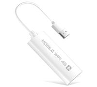 Router Hotspot WLAN Móvil 4G LTE,28 Bandas Globales,Cambio Automático Multi-Operador,Wi-Fi 6 Cat.4 150Mbps,8 Dispositivos,Paquetes de Datos Flexibles 5-15% Más Baratos,USB,Auto/Viajes/Negocios