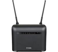 D-Link AC1200 router inalámbrico Gigabit Ethernet Doble banda (2,4 GHz / 5 GHz) 4G Negro