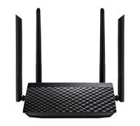 Router Inalámbrico - ASUS - RT-AC1200 v.2 - Router Wi-Fi AC de Doble Banda 1200 Mbps con 4 Antenas Externas, 5 Puertos Ethernet